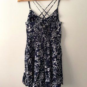 Garage Patterned Dress, Size S